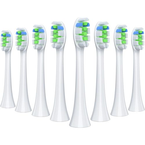  REDTRON Toothbrush Heads Compatible with Philips Diamond Clean Electric Toothbrush, Pack of 8 Attachments Works with Replacement Brushes Plaque Control, Gum Health, FlexCare, Healt