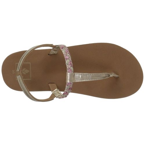  REEF Kids Little Twisted T Flat Sandal