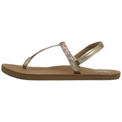  REEF Kids Little Twisted T Flat Sandal