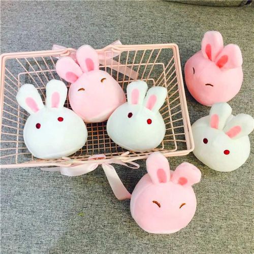  [아마존베스트]REFAHB Cute Plush Pillow Throw Pillow Removable Stuffed Animal Toys Creative Gifts for Girls (Bunny)