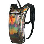 [아마존베스트]REINOS Hydration Backpack - Light Water Pack - 2L Water Bladder Included for Running, Hiking, Biking, Festivals, Raves