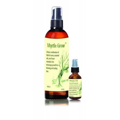  RELEAF OIL Myrtle Grow Plus Vitamin E Oil- The Complete Natural and Potent Treatment For Hair Loss Caused By...