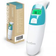 RELIEFCARE Forehead and Ear Digital Infrared Thermometer: Head Thermometer with Fever Alarm - Instant...