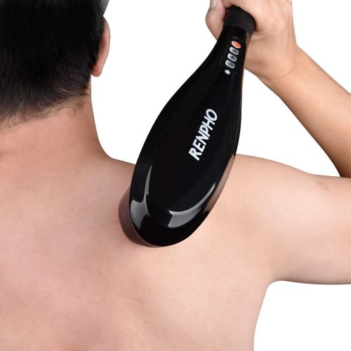  [아마존 핫딜] [아마존핫딜]RENPHO Rechargeable Hand Held Deep Tissue Massager for Muscles, Back, Foot, Neck, Shoulder, Leg, Calf Pain Relief - Cordless Electric Percussion Full Body Massage with Portable Des