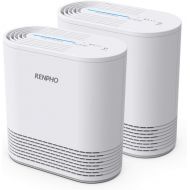 RENPHO Air Purifier for Home Bedroom Allergies and Pets Hair, True HEPA Air Filter cleaner, Eliminate Dander Smoke Pollen Dust with 3-Stage Filtration System, Desktop, Table Top, S