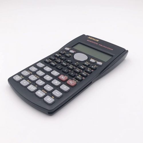  RENUS 8 Packs, 2-Line Engineering Scientific Calculator Function Calculator for Student and Teacher 16 AAA Batteries Included