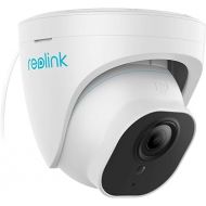 REOLINK Security Camera Outdoor, IP PoE Dome Surveillance Camera, Smart Human/Vehicle Detection, Work with Smart Home, 100ft 5MP HD IR Night Vision, Up to 256GB microSD Card, RLC-520A