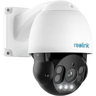 REOLINK 4K PTZ Outdoor Camera, PoE IP Home Security Surveillance, 5X Optical Zoom Auto Tracking, Spotlights Color Night Vision, Two Way Talk, Up to 256GB microSD Card (Not Included), RLC-823A