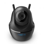 REOLINK Reolink 1440P Home Security Camera, 4MP Wireless IP Camera, Surveillance Security System with Night Vision, 2.4/5 GHz WiFi and Two Way Audio for Home/Office/Baby/Pet, C1 Pro Black