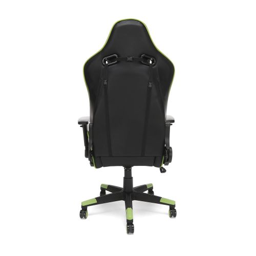  RESPAWN-120 Racing Style Gaming Chair - Reclining Ergonomic Leather Chair, Office or Gaming Chair (RSP-120-GRN)