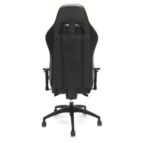  RESPAWN-105 Racing Style Gaming Chair - Reclining Ergonomic Leather Chair, Office or Gaming Chair (RSP-105-GRN)