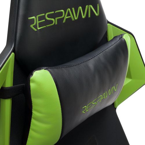  RESPAWN-200 Racing Style Gaming Chair - Ergonomic Performance Mesh Back Chair, Office or Gaming Chair (RSP-200-GRN)