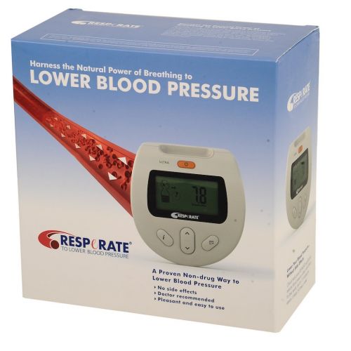  RESPeRATE Deluxe Duo: Device for Lowering High Blood Pressure Naturally. The only Non-Drug Hypertension Treatment. with Backlight for Use at Night.