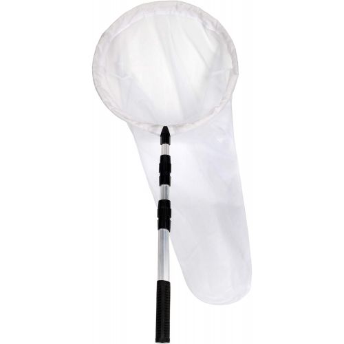  [아마존베스트]RESTCLOUD Insect and Butterfly Net with 14 Ring, 32 Net Depth, Handle Extends to 36 Inches