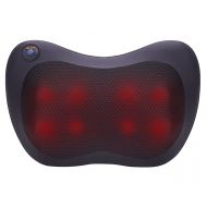 RESTGO Shiatsu Deep Kneading Massager with 8 Heated Rollers for Car, Home and Office, Massage...