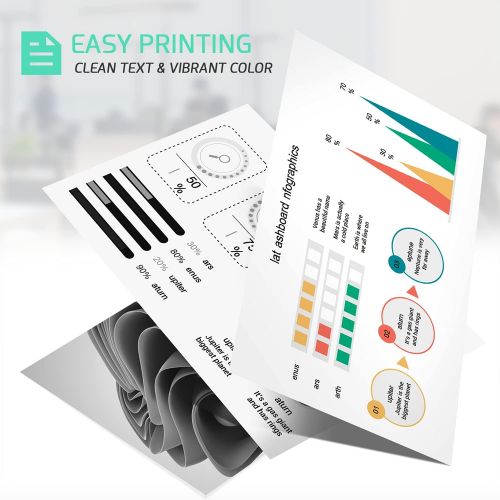  RETCH Remanufactured Ink Cartridges Replacement for HP 65 65XL Combo Pack to use with Envy 5055 5052 5058 DeskJet 3755 2655 2600 2620 2622 2624 2652 3752 3720 3721 3722 3723 Printe