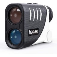 REVASRI Golf & Disc Golf Rangefinder with Slope and Pin Lock, Measure in Feet Yards Meters, 1500 Yards Laser Range Finder for Golfing, Disc Golf, Hunting, Archery, Shooting, with B