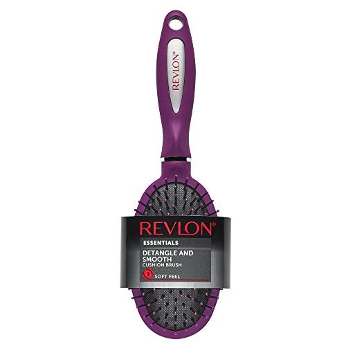  [무료배송]Revlon Detangle & Smooth Berry Cushion Hair Brush