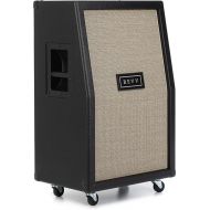 Revv 2x12 Slanted Vertical Speaker Cabinet - Celestion Creamback Speakers - 150W