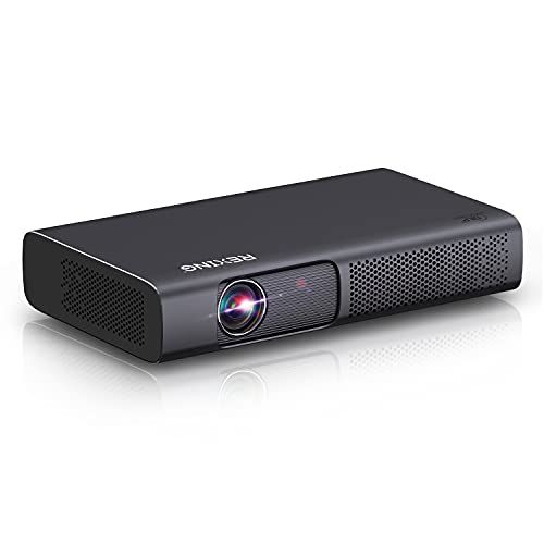  REXING PRD615 Smart Home Projector 750 ANSI Lumens HD, Autofocus,3D Video,HDMI,Duo USB 2.0,WiFi, 40-150 inch” DLP Projector, Miracast,App Store,Google Play,Chrome,YouTube, Netflix,