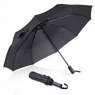 [아마존핫딜]REYLEO Regenschirm, Winddichter, Stabiler Und Kompakter Grossschirm, Schnell Trocken Dank Teflon-Beschichtung, Mit Auf-Zu-Automatik, 10 Rippen- WU02A