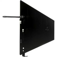 RF Venue Diversity Fin Antenna with Wall-Mount Bracket for Wireless Microphone Systems (Black, 470 to 698 MHz)