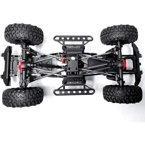  RGT RC Crawlers EX86100-JC, RTR 1/10 Scale 4wd Off Road Monster Truck Rock Crawler 4x4 High Speed Waterproof RC Car for Adults (Gray)