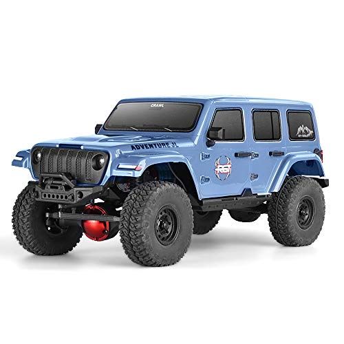  RGT 1:16 RC Crawler 4wd Off Road RC Car Metal Gear Truck Rock Hobby RTR 4x4 Waterproof RC Toy (Gray)