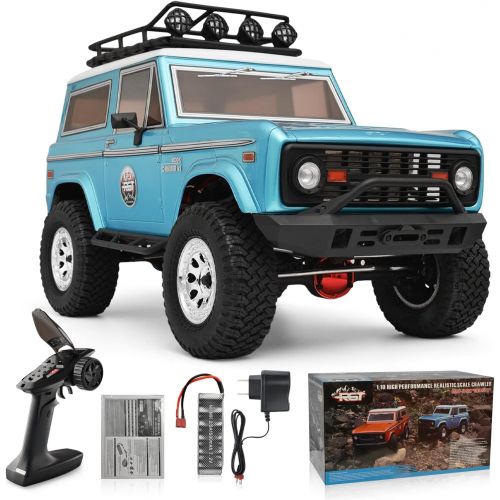  RGT RC Crawler 1:10 4wd Off Road Rock Cruiser RC-4 136100V3-FD 4x4 Waterproof Hobby RC Car Toy