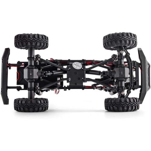  RGT RC Crawler 1:24 Scale 4wd Off Road Rock Crawler 4x4 Truck Mini RC Car (Gray)