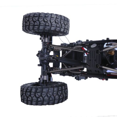  RGT RC Crawler 1/10 Scale Racing Car Remote Control Electric Power 4wd Off Road 4x4 Rock Cruiser RC-4 Climbing Trucks (Grey)