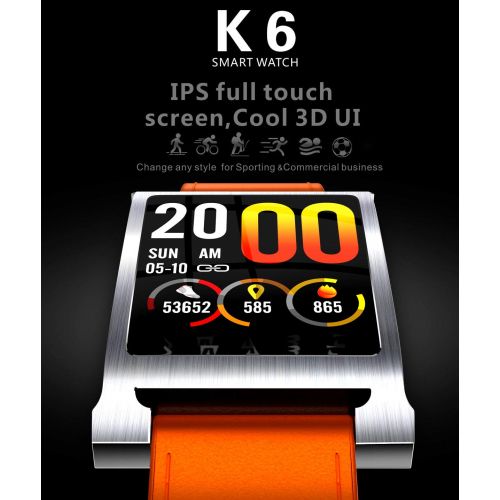  RGTOPONE Waterproof Smart Watch Men Sports Smartwatch Enhanced Accuracy IP68 Swimming Bluetooth Fitness Tracker Heart Rate Blood Pressure Monitor Messages Reminder Anti-Lost