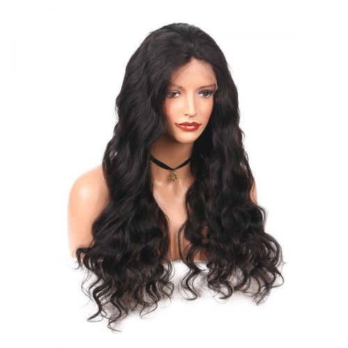  RHAH Hair Glue Less Lace Front Human Hair Wigs 8A Grade Brazilian Virgin Body Wave Wig