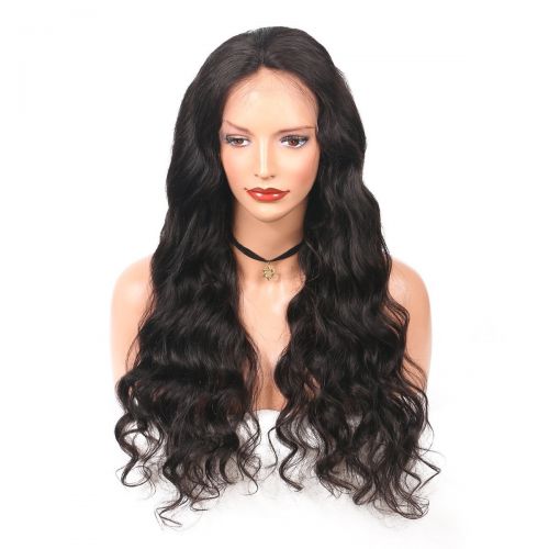  RHAH Hair Glue Less Lace Front Human Hair Wigs 8A Grade Brazilian Virgin Body Wave Wig