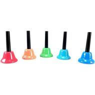 [아마존베스트]Rhythm Band Kids Play Chromatic 5 Note Add - On Handbells Set