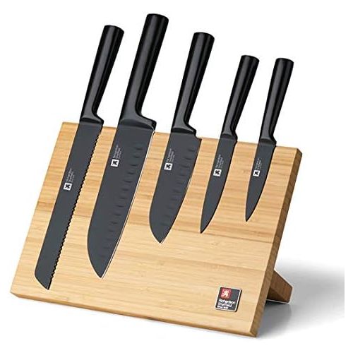  [아마존베스트]Richardson Sheffield 5 Piece NOX Magnetic Knife Block