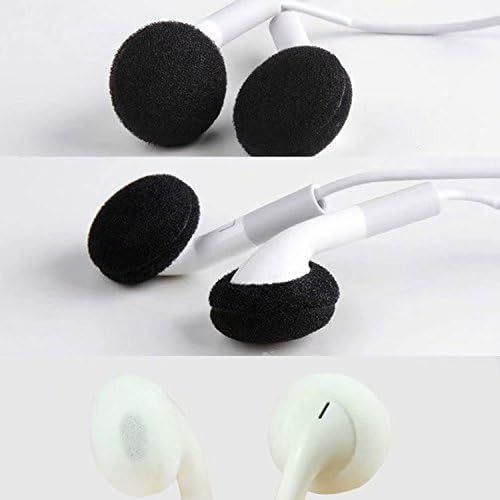  [아마존베스트]RICISUNG 24 Pack Foam Ear Bud Earpads Pad Replacement Sponge Covers for Headphones, MP3 MP4 iPod iTouch iPhone iPad Headsets