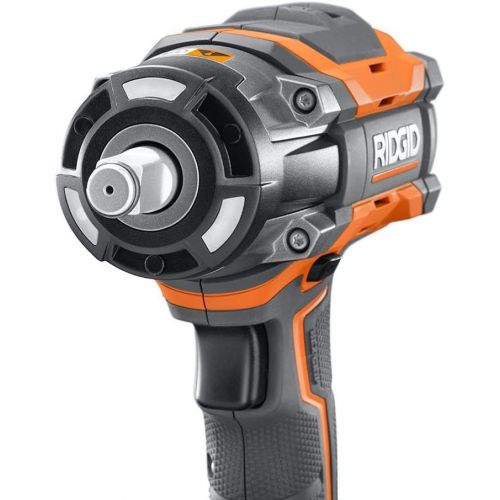  [아마존베스트]Ridgid R86011B OCTANE 18V Lithium Ion Cordless 1/2 Inch Impact Wrench w/ Belt Clip (Battery Not Included, Bare Tool Only)