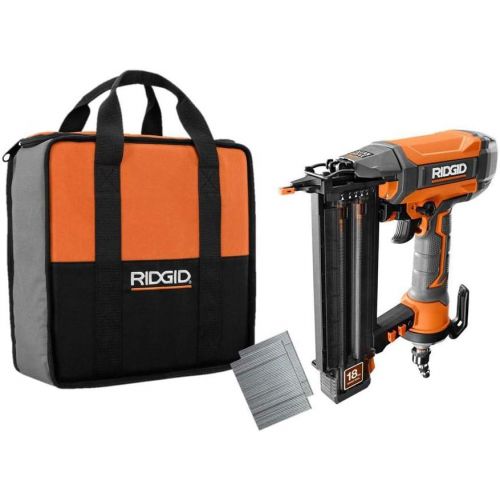  [아마존베스트]RIDGID 18-Gauge 2-1/8 in. Brad Nailer with CLEAN DRIVE Technology RENEWED