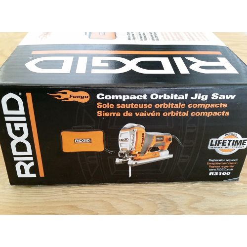  [아마존베스트]RIDGID TOOL COMPANY R31011 3 Amp Fuego Compact Orbital Jigsaw