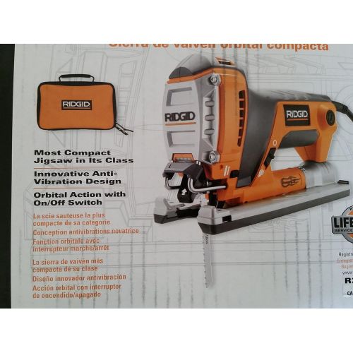  [아마존베스트]RIDGID TOOL COMPANY R31011 3 Amp Fuego Compact Orbital Jigsaw