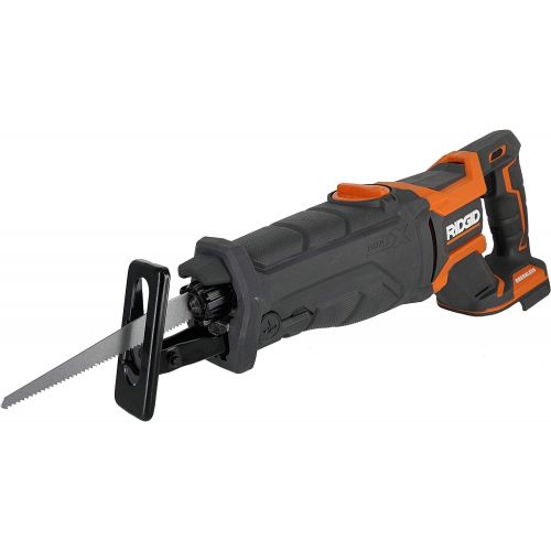  [아마존베스트]Ridgid R8643B Octane 18V Lithium Ion Cordless Brushless Reciprocating Saw w/ Included Blade and LED Lighting (Battery Not Included / Power Tool Only)