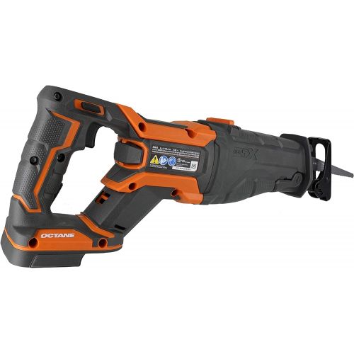  [아마존베스트]Ridgid R8643B Octane 18V Lithium Ion Cordless Brushless Reciprocating Saw w/ Included Blade and LED Lighting (Battery Not Included / Power Tool Only)