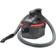 RIDGID 50313 4000RV Portable Wet Dry Vacuum, 4-Gallon Small Wet Dry Vac with 5.0 Peak HP Motor, Pro Hose, Ergonomic Handle, Cord Wrap, Blower Port , Red