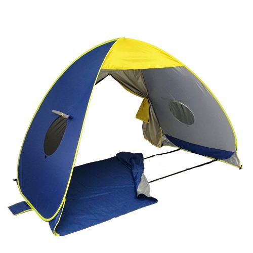  RIJER Instant Sun Shade Tent POP UP Family UV Play Beach Tent Cabana Anti UV Portable Automatic Kids Playing Sun Shelter for Camping Fishing Hiking