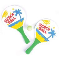 RINCO Beach Ball Paddleball Set