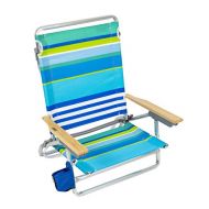 Rio Beach Classic 5 Position Lay Flat Folding Beach Chair