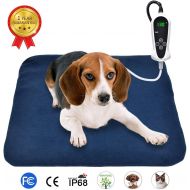 [아마존핫딜][아마존 핫딜] RIOGOO Pet Heating Pad, Electric Heating Pad for Dogs and Cats Indoor Warming Mat with Auto Power Off (M