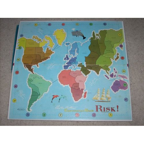  RISK Original Vintage Risk Board Game 1959