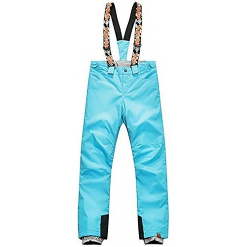  RIUIYELE Fashion Women Breathable Waterproof and Windproof Colorful Snowboard Ski Jacket Pants Set